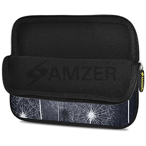 Amzer 7.0-7.75 Inches Designer Neoprene Sleeve Case for iPad/Tablet/e-Reader and Notebooks, Dandelions Bloom (AMZ5231077)
