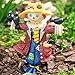 Studio M Merriment Fairy Garden Fall Thanksgiving Halloween Ornament - Scarecrow