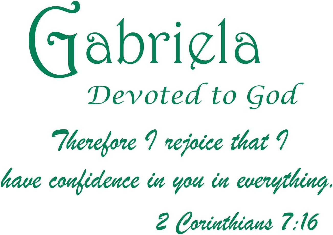 Amazon Com Baby Names Wall Decals For Gabriela Displays The Meaning Of Names Learn The Gabriela Name Meanings Of Baby Girl Names Or Boys Get This What Does My Name Mean Decal