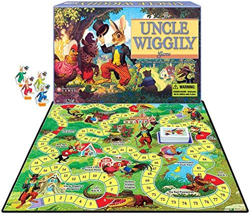 UNCLE WIGGILY vtg Childrens classic book wiggly Rabbit Board Game NEW/Sealed For Ages 4+