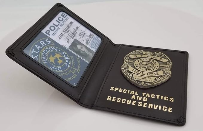 Amazon Co Jp バイオハザード ジル バレンタイン 警察手帳 S T A R S ゲーム キャラクター カードケース アンブレラ社 メダル ホビー 通販