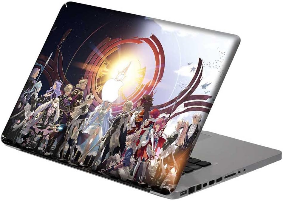 GTNINE MacBook Stickers Anime People Mac Top Sticker MacBook Decals Laptop Sticker Vinyl Removable Stickers for Apple New MacBook Pro 13" with/Without Touch bar(A1706/A1708)