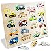 Professor Poplar's Jumbo People Movers Peg Puzzle (18pcs.) by Imagination Generation