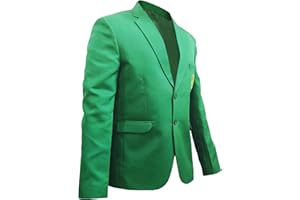 BEHWORE Mens Golf Tournament Masters Green Blazer Coat | Green Sport Blazer Coat | Green Coat Inspired