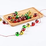1 Inch Jingle Bells, 60 Pack, For Craft Festival