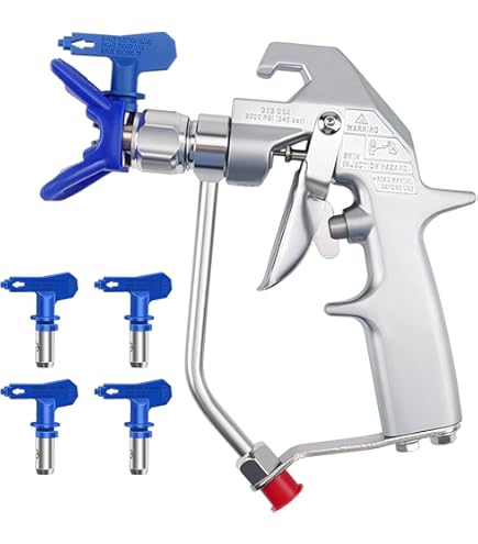 Graco 246240 Silver Plus Airless Spray Gun, 5000 psi - Power Paint