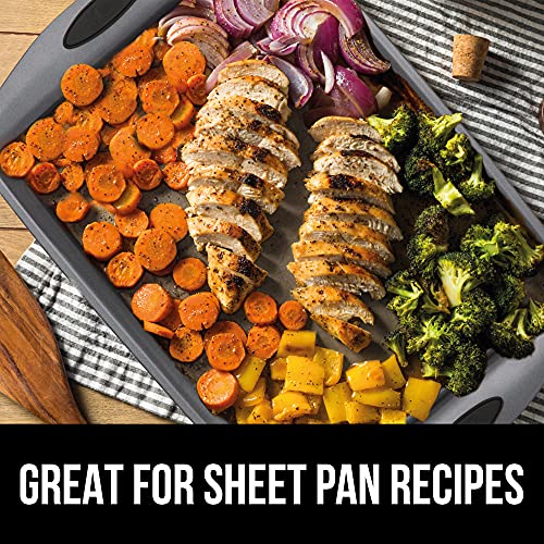 Gorilla Grip Nonstick, Heavy Duty, Carbon Steel Bakeware Sets, 4 Piece