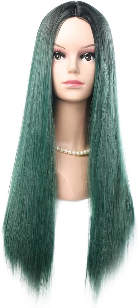 LKKLILY Women's Straight hair wig|lace front wig human hair| long hair wig