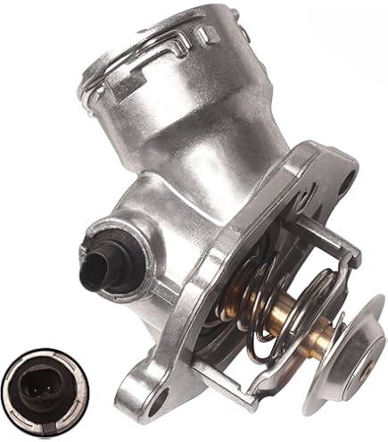 Thermostat For Car Aluminum Thermostat Housing Assembly For Mercedes-Benz C/ E/ML/GL/S Class | Replaces 2722000115 2722000415 Aluminum Thermostat Assembly - View #3
