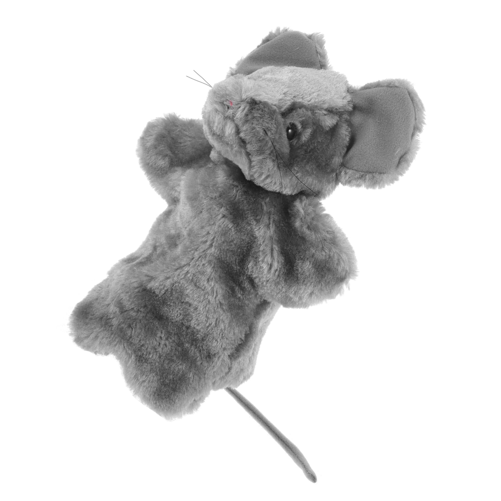 TOYANDONA Mouse Hand Puppet 11.02In Plush Animal Puppet Interactive Storytelling Toy for Kids Creative Educational Play