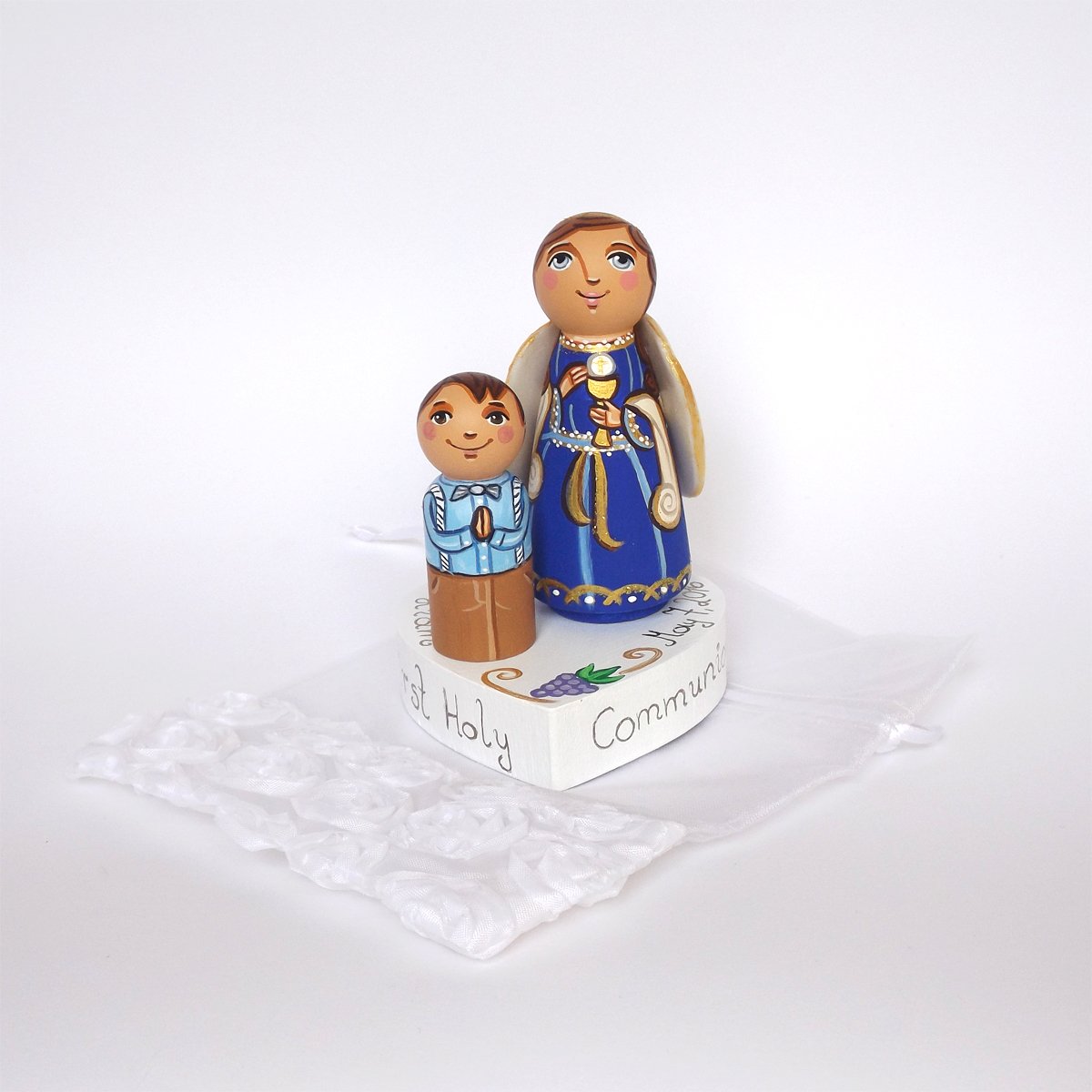 first communion centerpieces boy