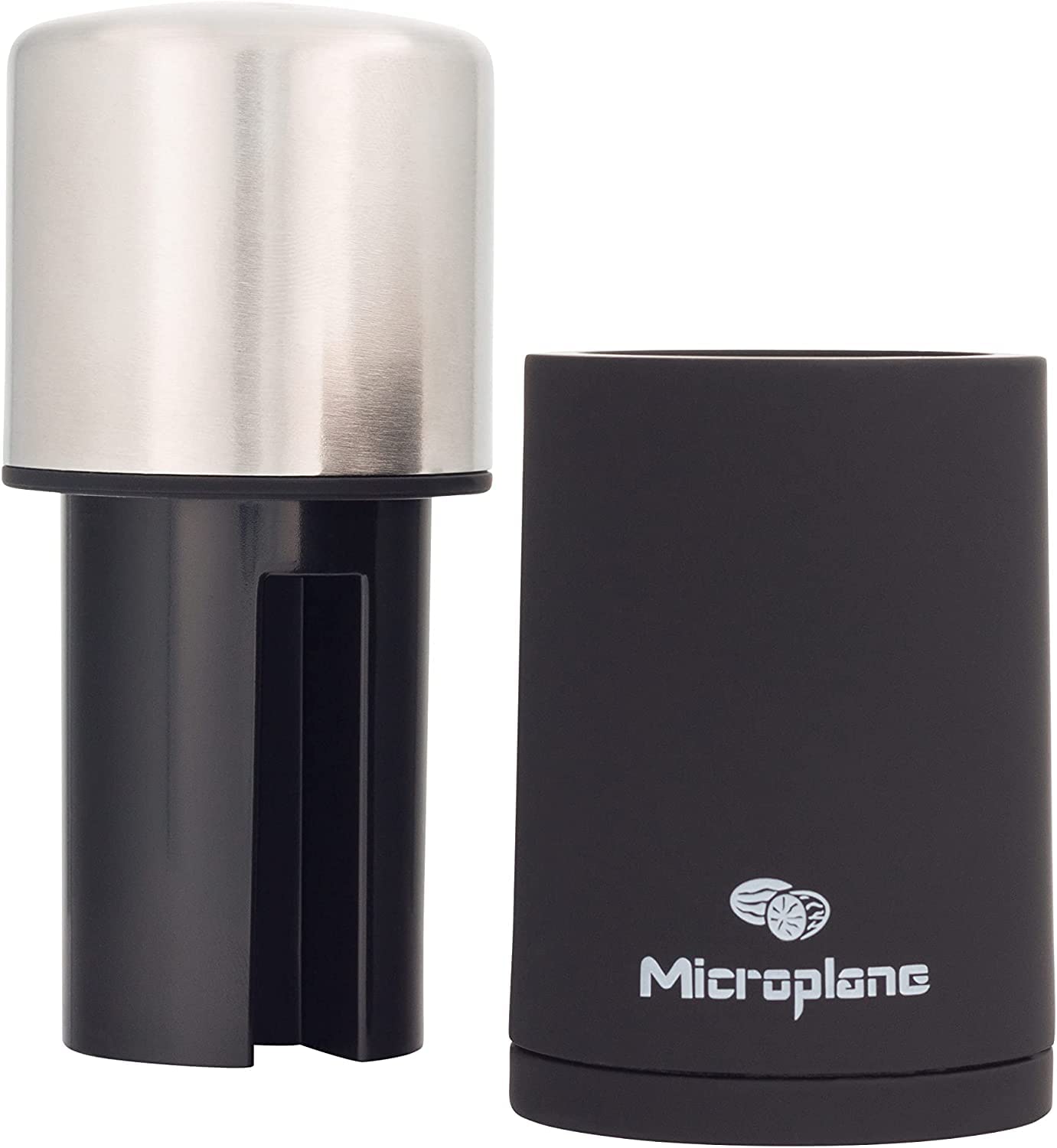 Microplane Spice Mill for Nutmeg Cinnamon Tonka Beans Microplane Spice Mill for Nutmeg Cinnamon Tonka Beans