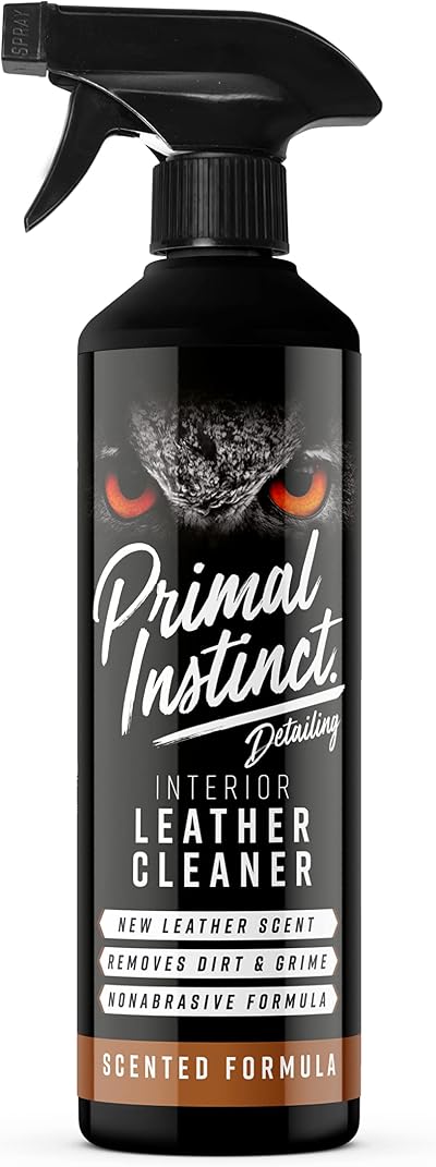 Primal Instinct Car Leather Cleaner Interior Leather Restorer & Conditioner