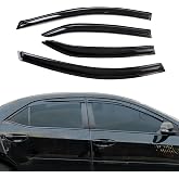 Outside Mount Window Visors Rain Guards forToyota Corolla 4DR JDM 2014-2019