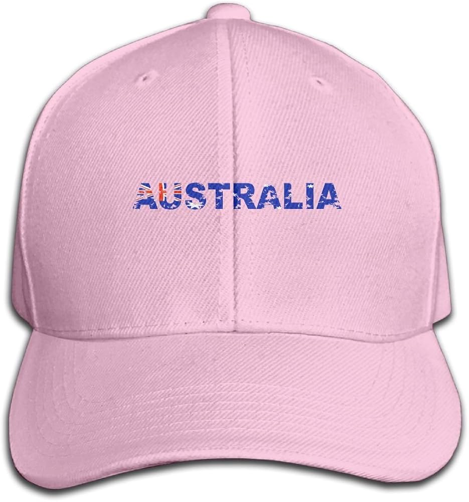 DE98sc Caps Australia Flag Unisex Baseball Hats Novelty Caps Adjustable Cotton Hats at Amazon