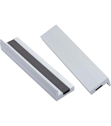 Lot De 4 Mâchoires D'étau Magnétiques - Taille 12,7 Cm (orange) - Pour Protéger Les Pièces Délicates (bois, Métal)