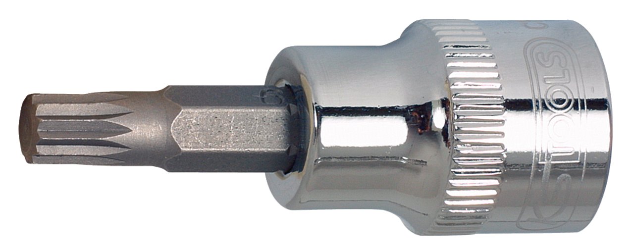 KS Tools 918.1675 M12 1/2-inch Chrome+ XZN Bit Socket