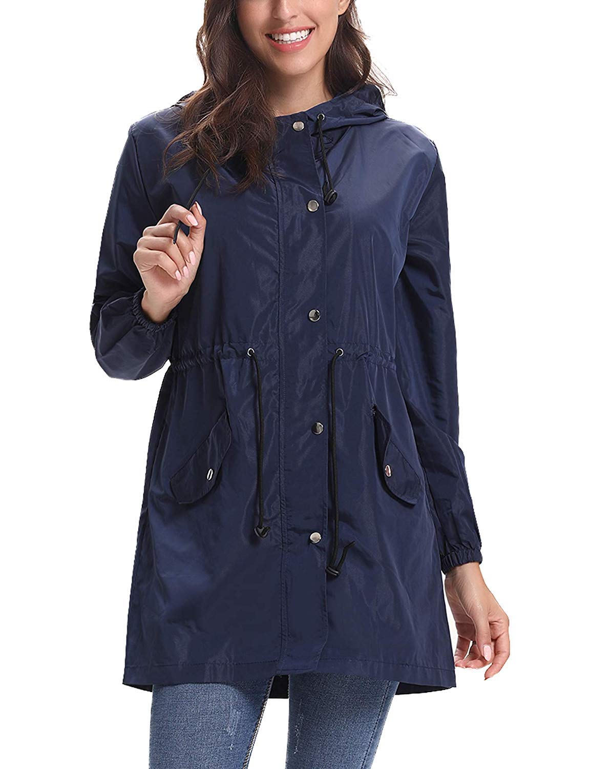 knee length moletom com capuz dress