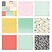 Cute 6x6 inch Patterned Paper Pad for Crafting with 36 Dear Lizzy Lucky Charm Designs by American Crafts. Ideal for Cardmaking
