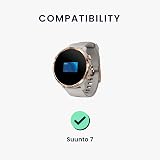 kwmobile USB Charger Cable for Suunto 7 Smartwatch Charging Cord Black view 6