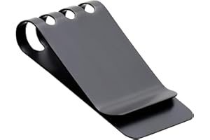 Lindenle Money Clip Spring Steel Cash Clips Large Capacity Minimalist Front Pocket Wallet