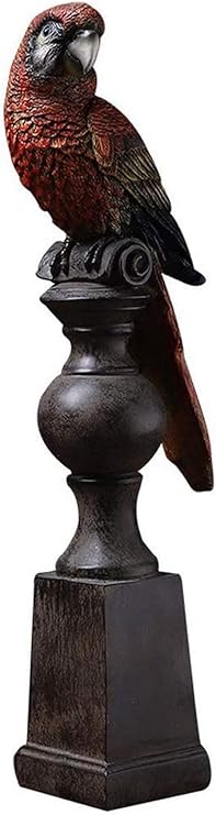 WQF Simulation Harz Handwerk Papagei Figur Dekoration, Home-Style