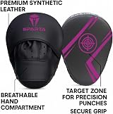 Sparta Focus Pads Boxing Mitts Curved Hook Jab Target Hand Pads Purple view 8