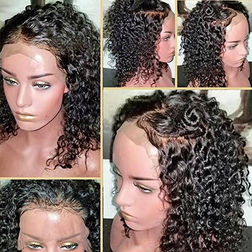 Thriving Hair Curly Wigs Full Lace Wigs for Black Women Lace Front Wigs Human Hair Full Lace Wig with Baby Hair(12inch-150%-Full Lace Wig)