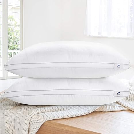 Viewstar Pillows Bed 2 Pillows Bounce Back Support Pillows Hotel
