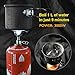 Hitorhike Camping Stove Ultra-light Portable Mini Outdoor Stoves Gas Burner Butane Propane Picnic Camping Equipment Backpacking Gas Stove Camp Stove