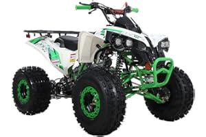 X-PRO Storm 125 125cc ATV Quad Adults ATV 4 Wheelers Youth 4 wheeler ATVs Big Boys ATVs Quads (Green)