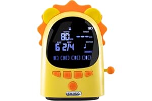ENO MUSIC Easy Control Cute Cartoon Electric Metronome for Acoustic Guitar Violin Ukulele Players with Big Sound