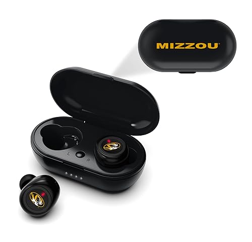 SOAR NCAA True Wireless Earbuds V.2, Missouri Tigers
