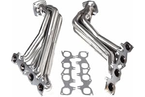UNITEAP Stainless Steel Performance Exhaust Header Manifold For Chrysler 300C 2005-2013，Dodge Charger 2006-2013，Dodge Magnum 2005-2008，Dodge Challenger 2009-2016，5.7L 6.1L HEMI
