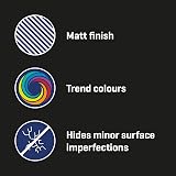 Johnstone's Feature Colours Paint Warming Rays Matt 2.5L 35m2 Coverage view 6