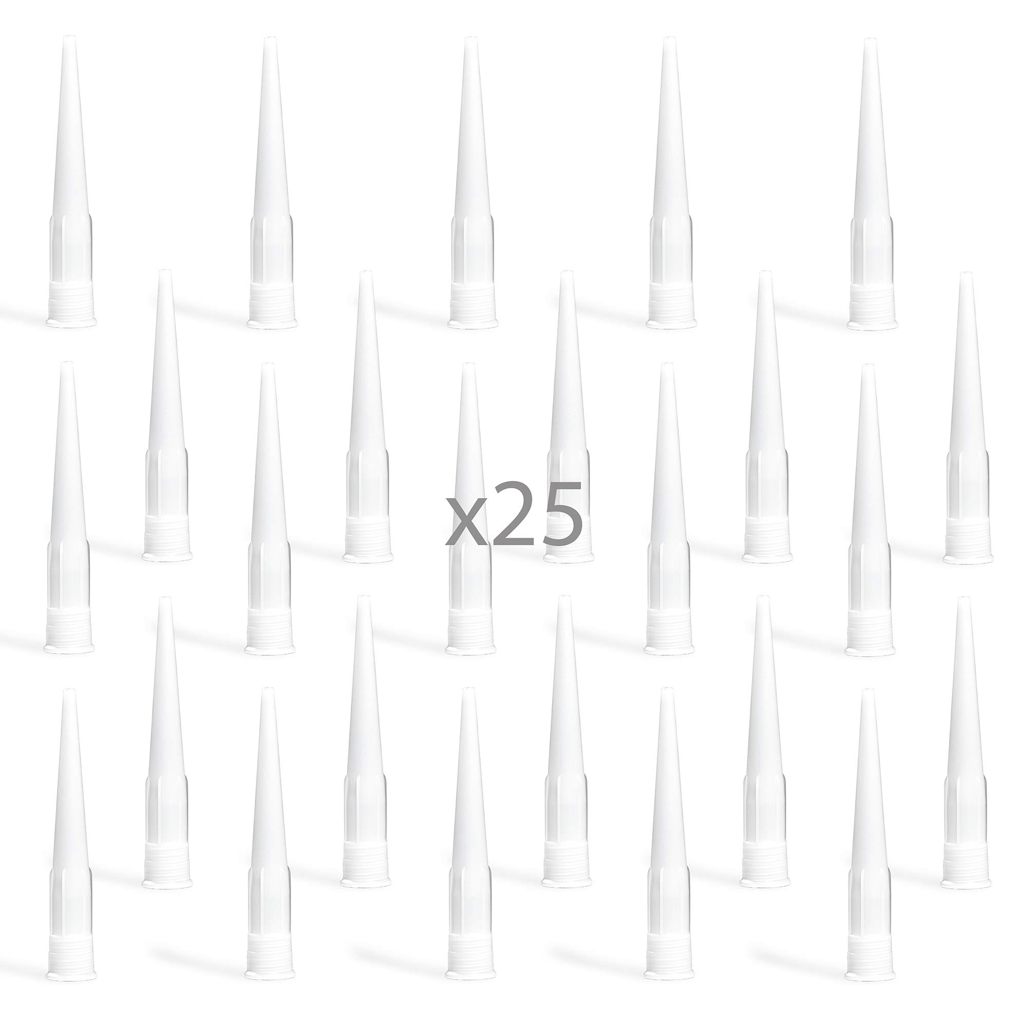 Henkal's Silicone Caulk Nozzle, Standard Fit, Pack of 25