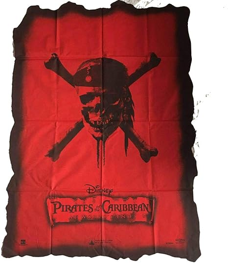 Amazon パイレーツオブカリビアン ワールドエンド ポスター 海賊旗 のれん アニメ 萌えグッズ 通販