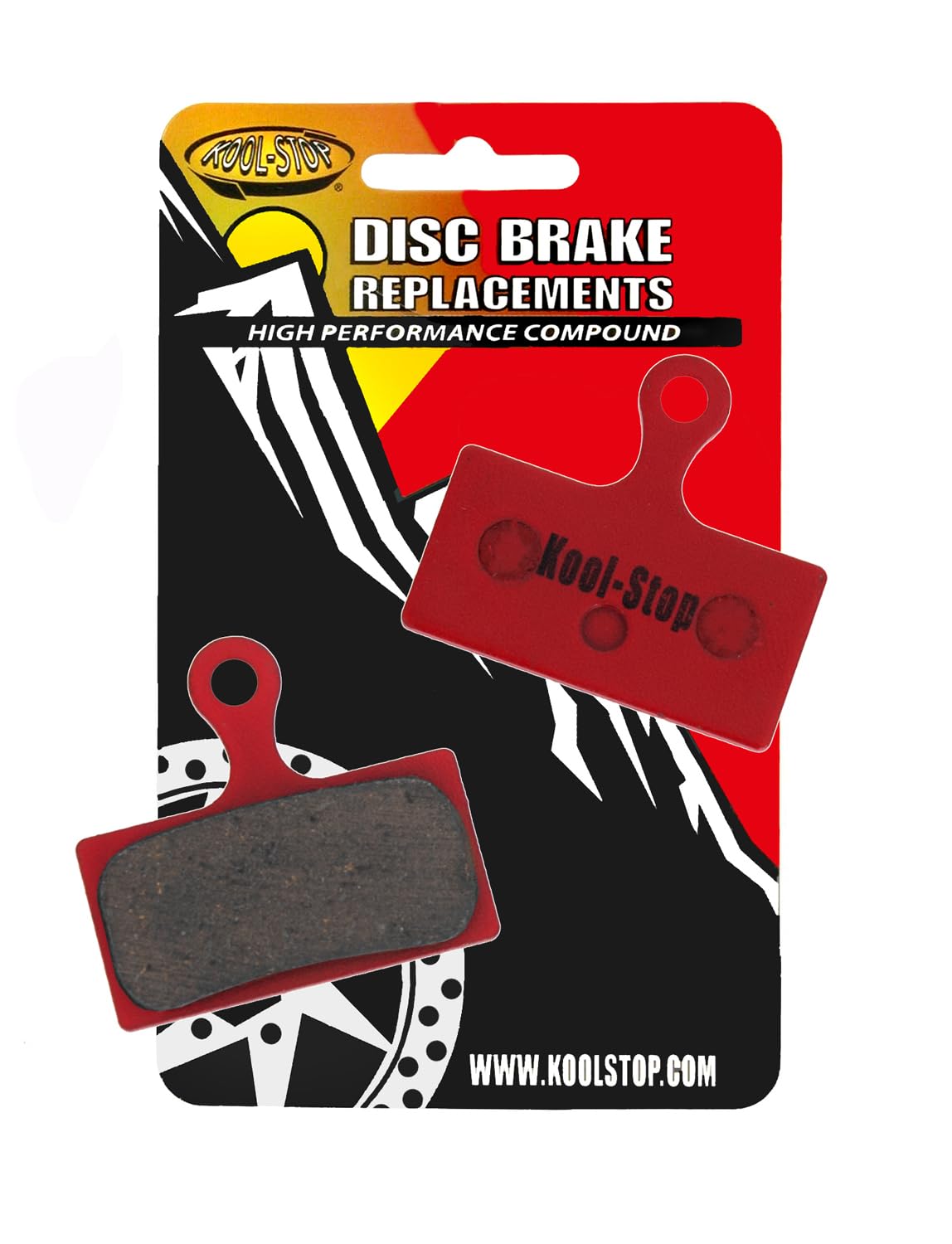 Kool Stop BR-M985 Disc Brake Pad D635 for Shimano XTR 2011 black Size:ORGANISCH
