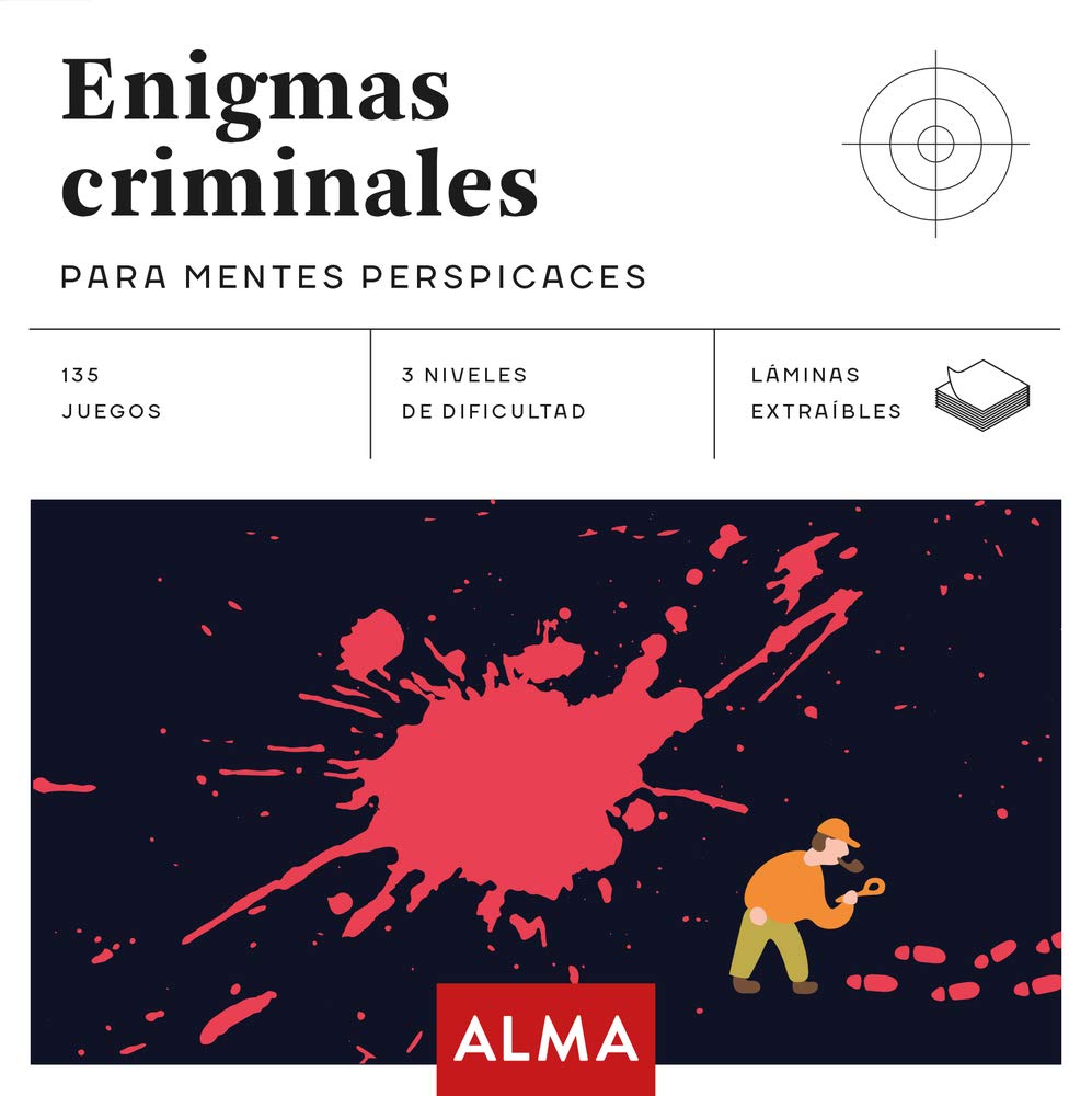 #Librojuego Enigmas criminales para mentes perspicaces por sólo 9,45€