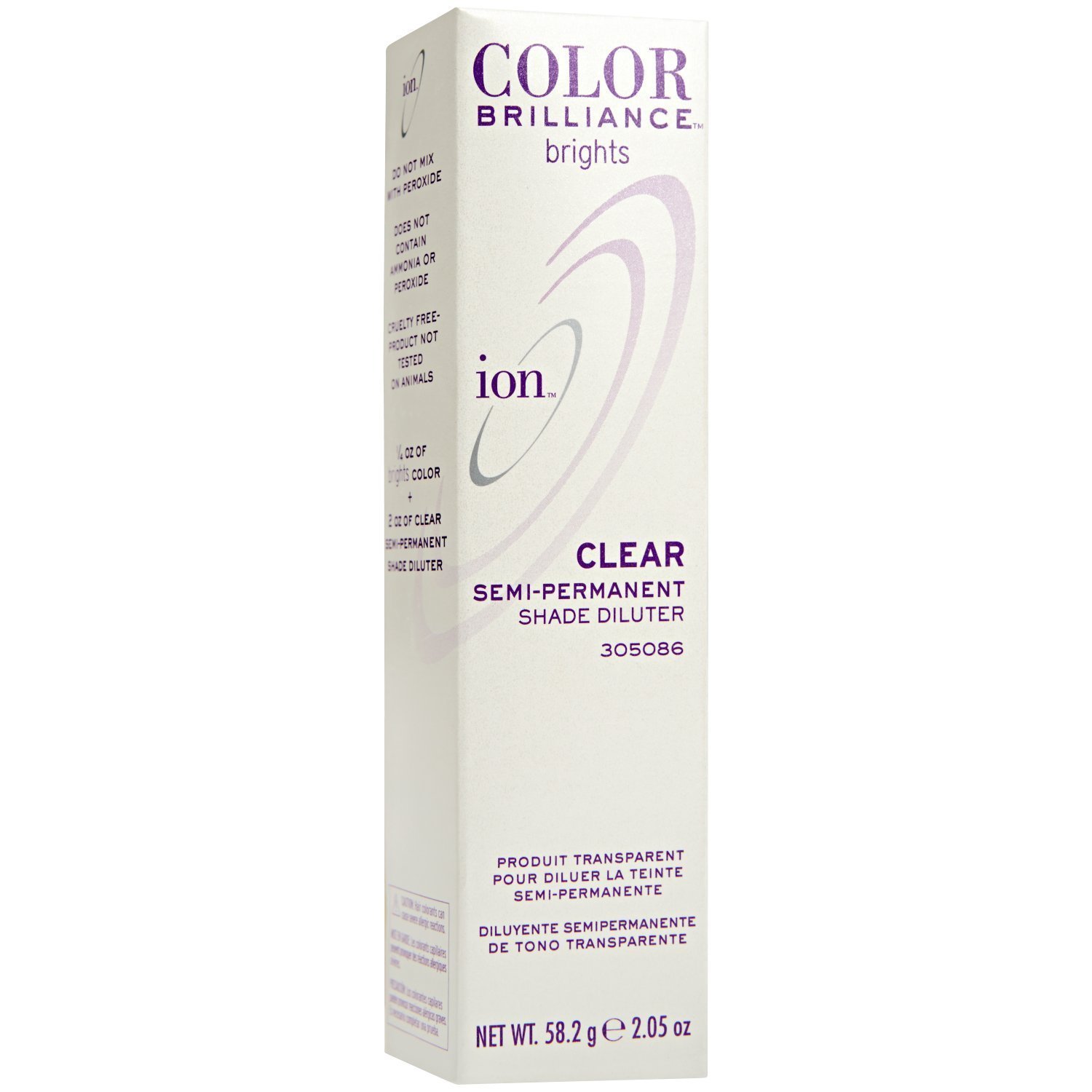 Buy Ion Color Brilliance Semi Permanent Brights Clear Shade