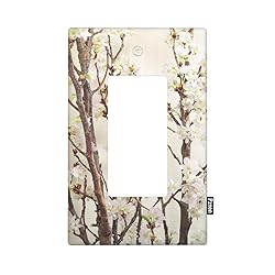 Pznen White Cherry Blossom Single Rocker Outlet