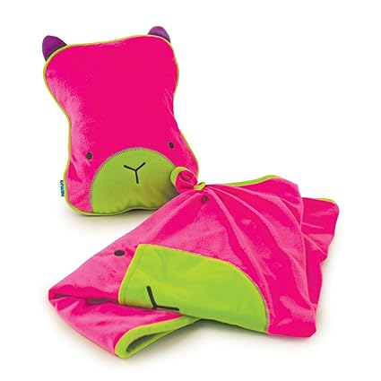 Trunki Snoozihedz Pink Betsy Travel Pillow Blanket Amazon Co