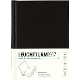 LEUCHTTURM1917 - PEKA Springback Binder (Black) - Holds 150 Sheets of Paper