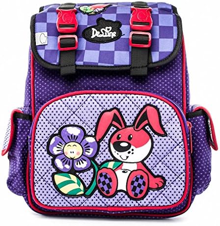 Waterproof Children School Bag Girls Boys grade 1-4 Backpack Cartoon Mochila Infantil Large Capacity Schoolbag rabbit purple