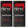 Alpha 7 Unscented - Men’s Pheromone Cologne with Pure Pheromones - High Concentration Blend to Attract Women - Top Selling Perfume Oil Designed to Complement Your Scent (2x (10 ml))