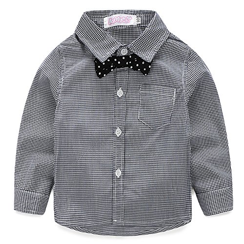 Baby Boy Gentleman Set with Dress Shirt+Bow Tie+Vest and Pants 3PC Set - Image 5