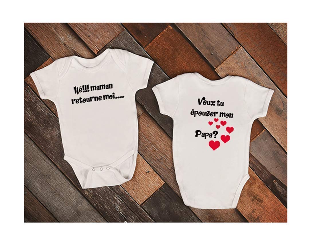 Body Humour Vetement Bebe Rigolo Body Personnalise Cadeau De Naissance Body Bebe Demande En Mariage Demande Speciale Vetements Chaussures Et Accessoires Bebe Et Puericulture Drjosebatista Com