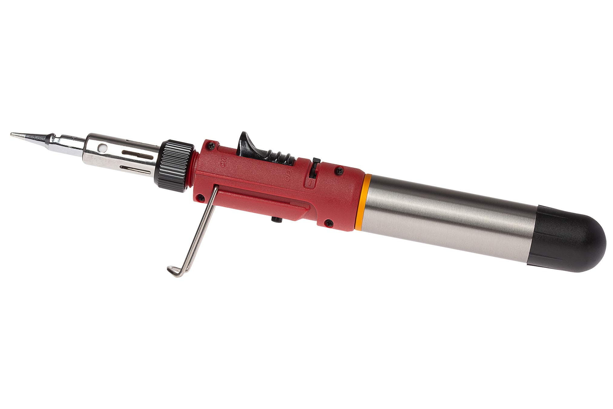 IRODA SolderPro 150 30-125W Butane Gas Soldering Iron Kit - Red