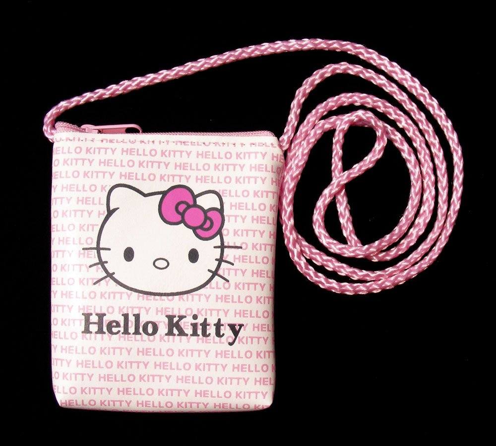 Hello Kitty Geldbörse Etui Geldbeutel Brustbeutel zum umhängen für Kinder: Amazon.de: Spielzeug