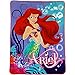 Disney Little Mermaid Sea Beauty Ariel 46x60 Micro Raschel Plush Throw